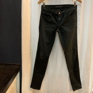 J Brand 27 Gray skinny jeans great condition